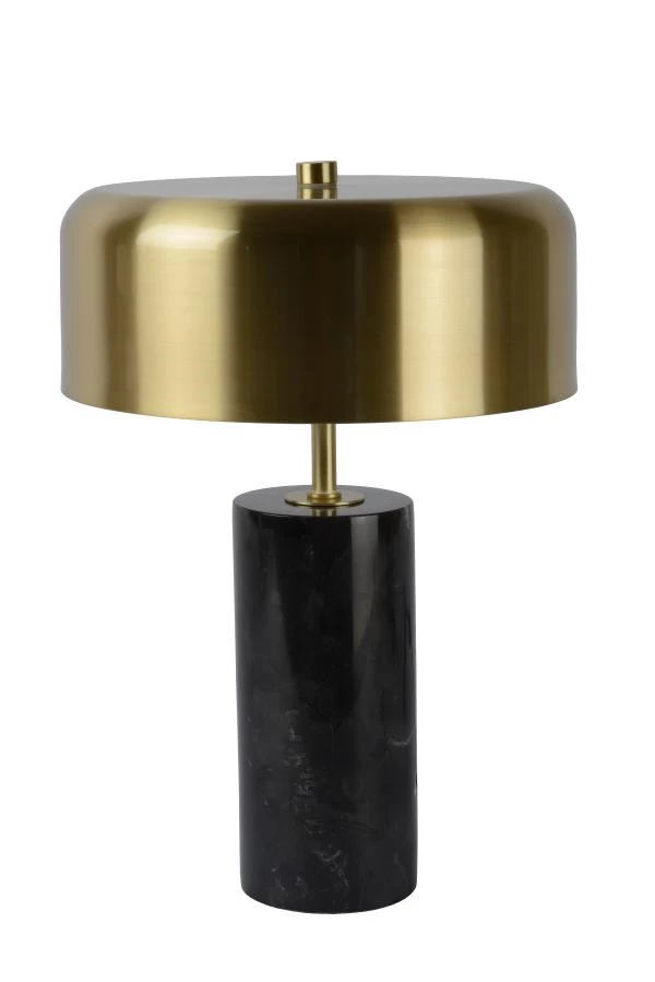 Lucide MIRASOL - Lampe de table - Ø 25 cm - 3xG9 - Noir - éteint